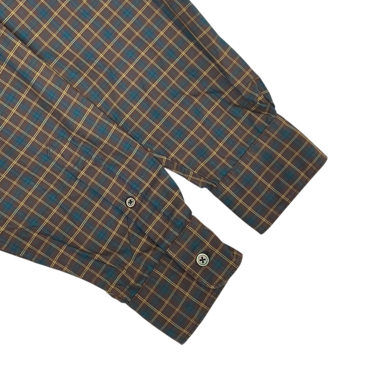 U．A． GreenLabelRelaxing×THOMAS MASON チェックシャツ3211-2-000000 古着・中古-5枚目のアイテム画像