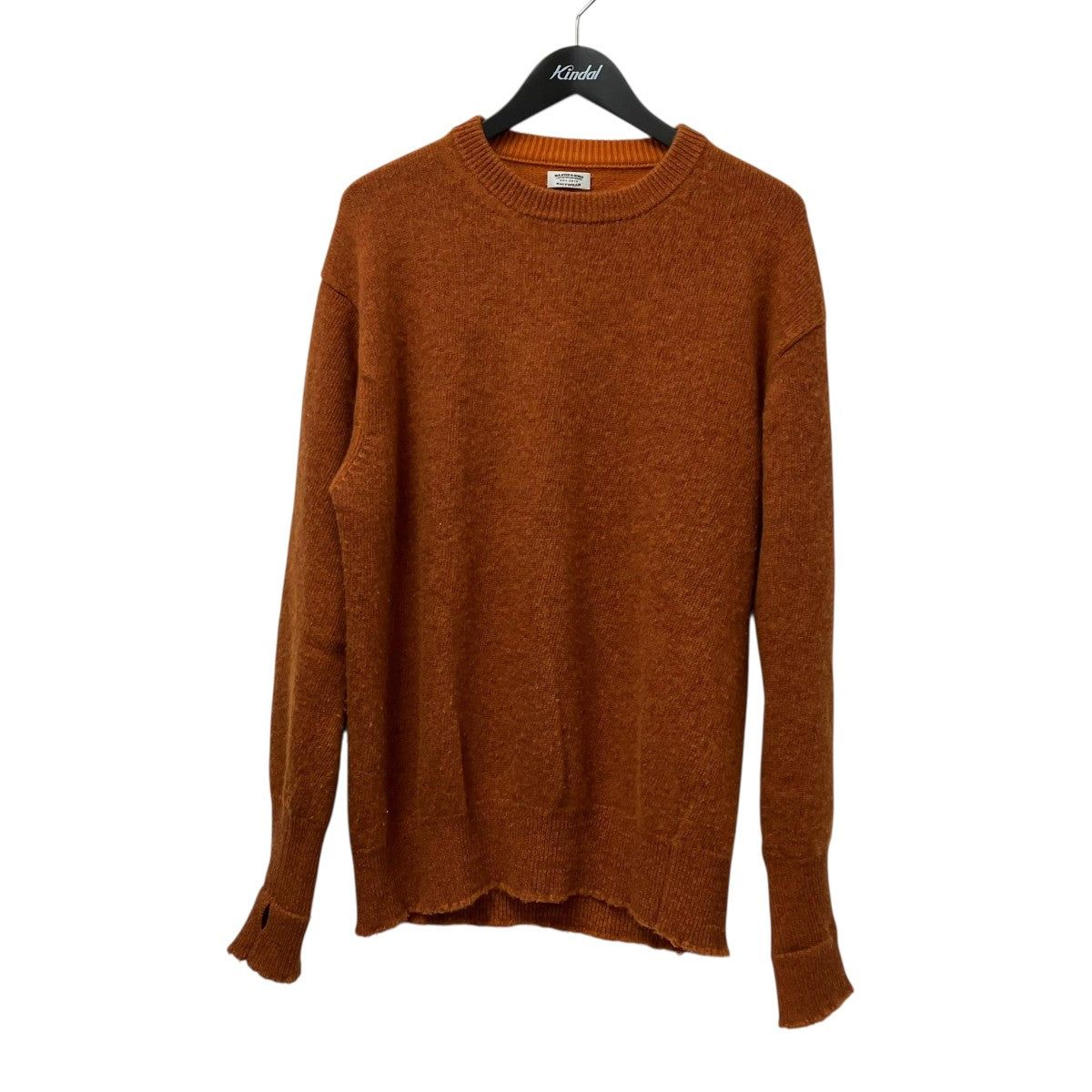 23AWひょっとこP O SWEATER厚手ニットMT3303-0111