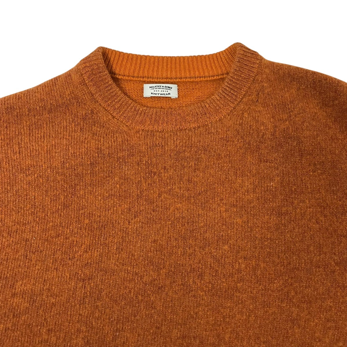 23AWひょっとこP O SWEATER厚手ニットMT3303-0111