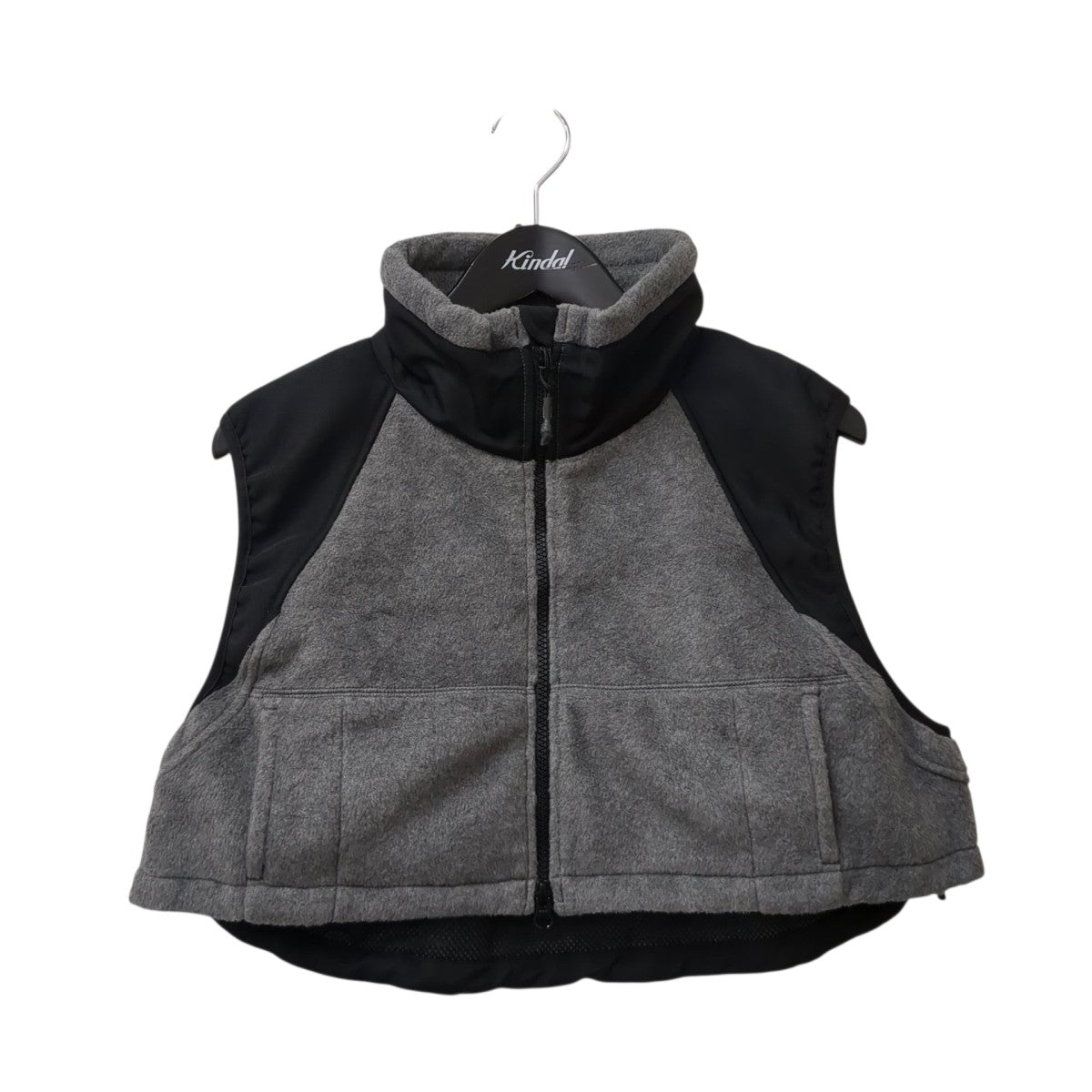HYKE 23AWFLEECE CROPPED VEST232-17411 古着・中古-1枚目のアイテム画像