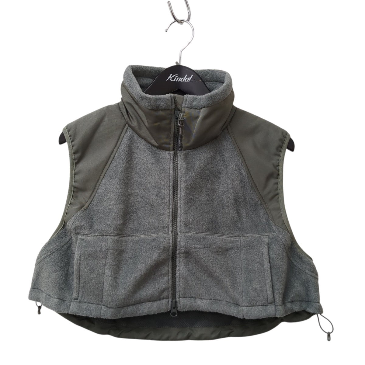 HYKE FLEECE CROPPED VEST232-17411 古着・中古-1枚目のアイテム画像