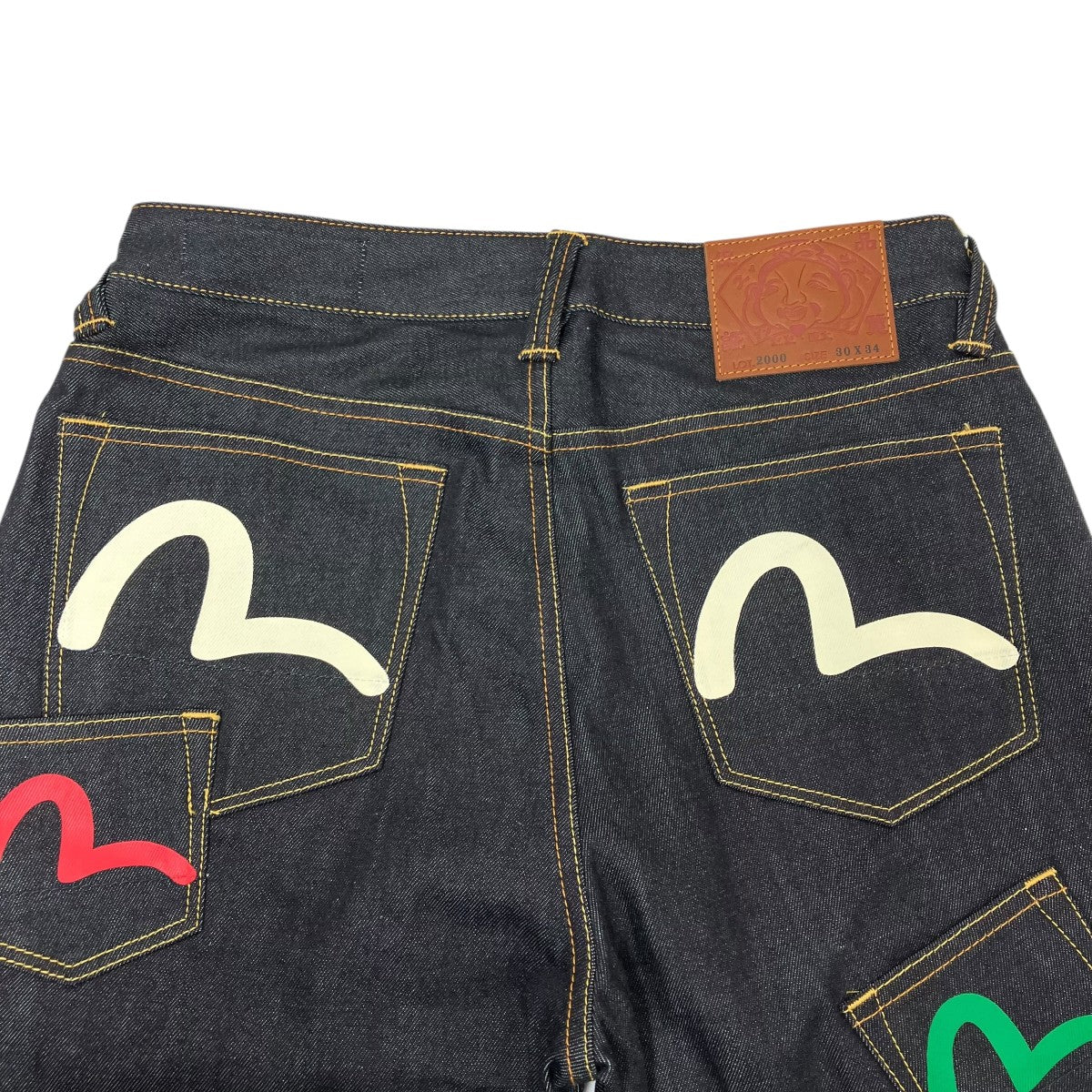 EVISU LOT．2000デニムパンツ2EAHTM4JE125600DN 古着・中古-4枚目のアイテム画像