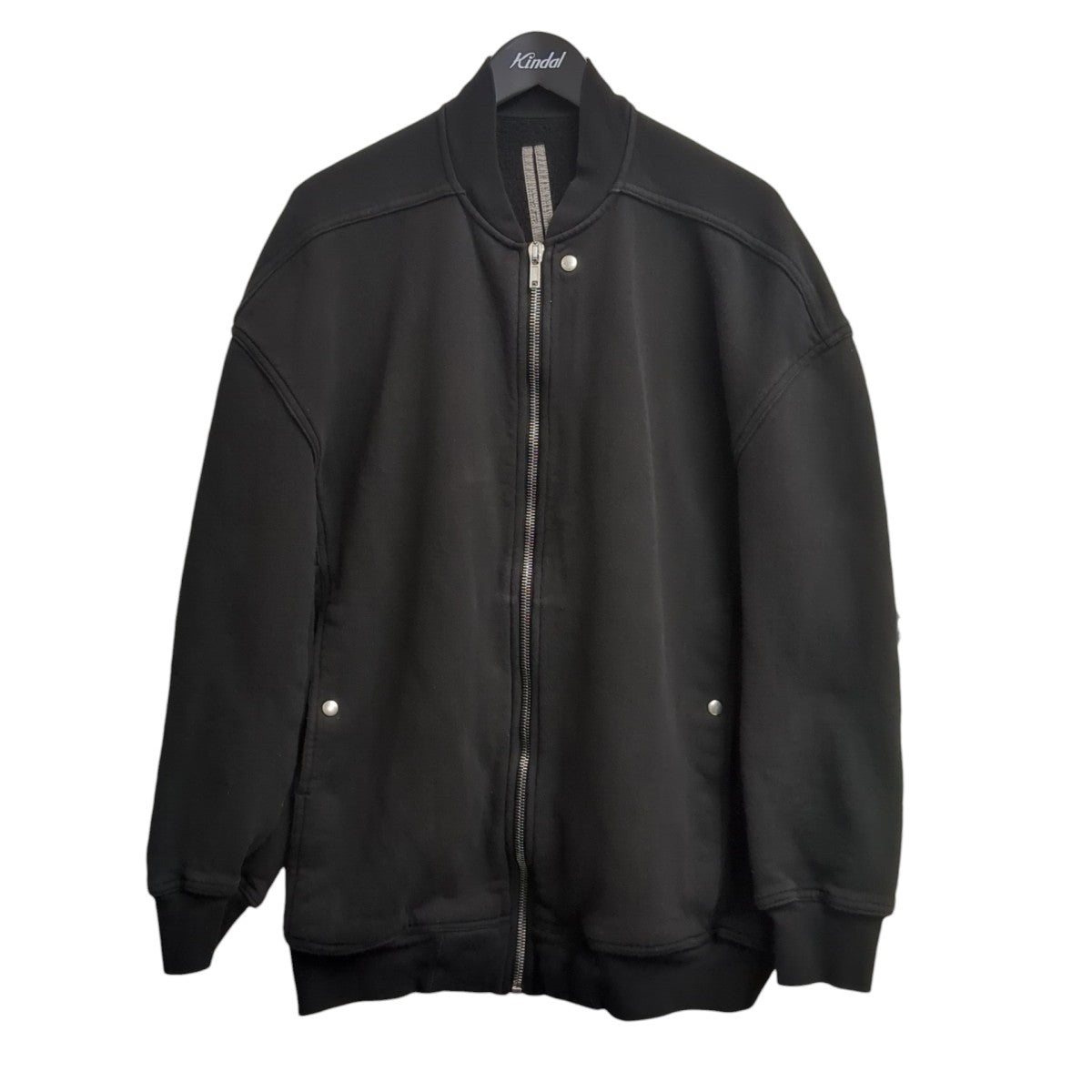 RICK OWENS 25SSJUMBO FLIGHT BLACK BA BRUSHED TERRY JERSEYスウェットジャケットRU01E5245-JT 古着・中古-1枚目のアイテム画像