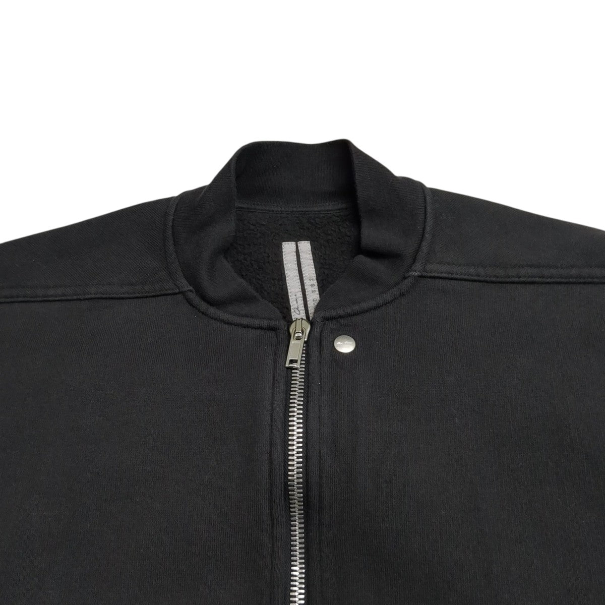 RICK OWENS 25SSJUMBO FLIGHT BLACK BA BRUSHED TERRY JERSEYスウェットジャケットRU01E5245-JT 古着・中古-3枚目のアイテム画像
