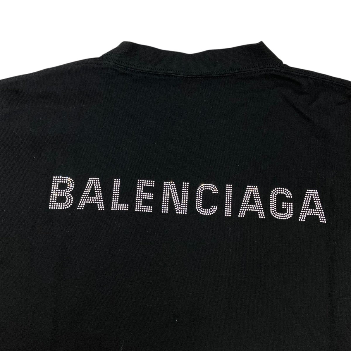 BALENCIAGA 24SSラインストーンTシャツ818431 古着・中古-4枚目のアイテム画像