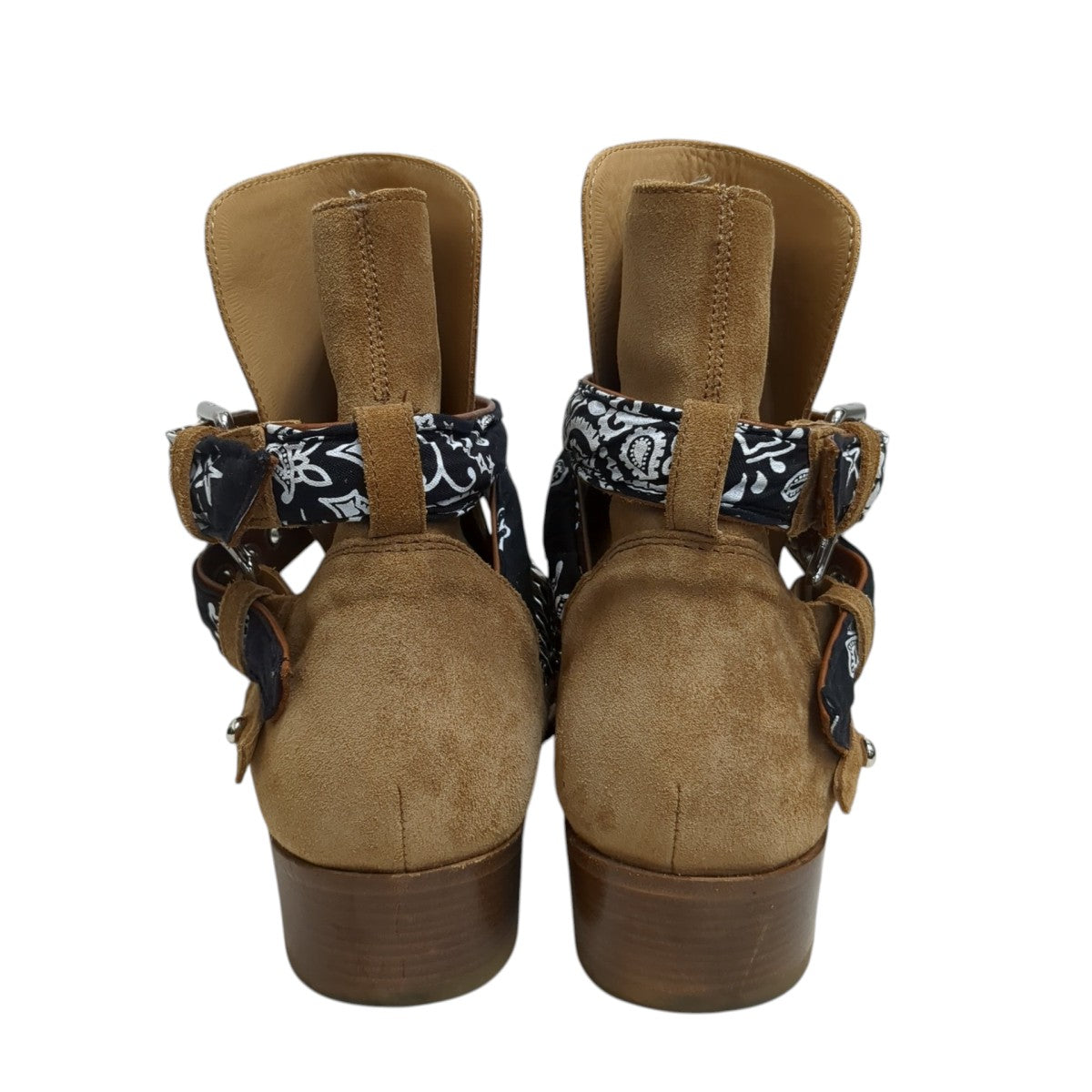 AMIRI 22SSBandana Buckle BootウェスタンブーツXMFB011 古着・中古-3枚目のアイテム画像