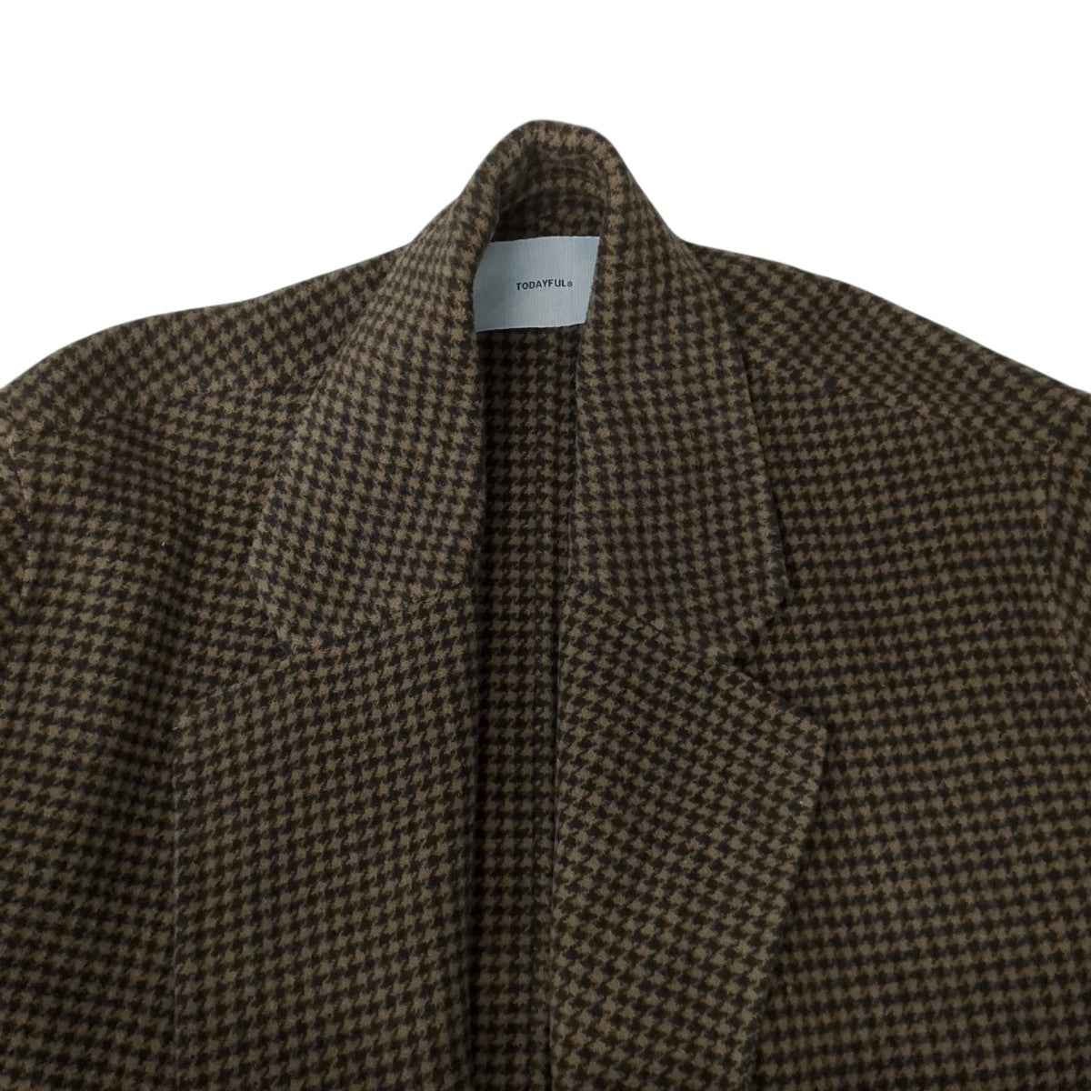 TODAYFUL Over Check Coatコート11920006 古着・中古-3枚目のアイテム画像