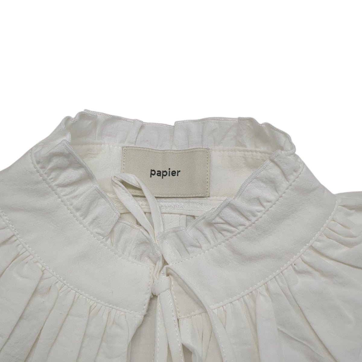 papier Enfan holder blouse つけ襟 古着・中古-3枚目のアイテム画像