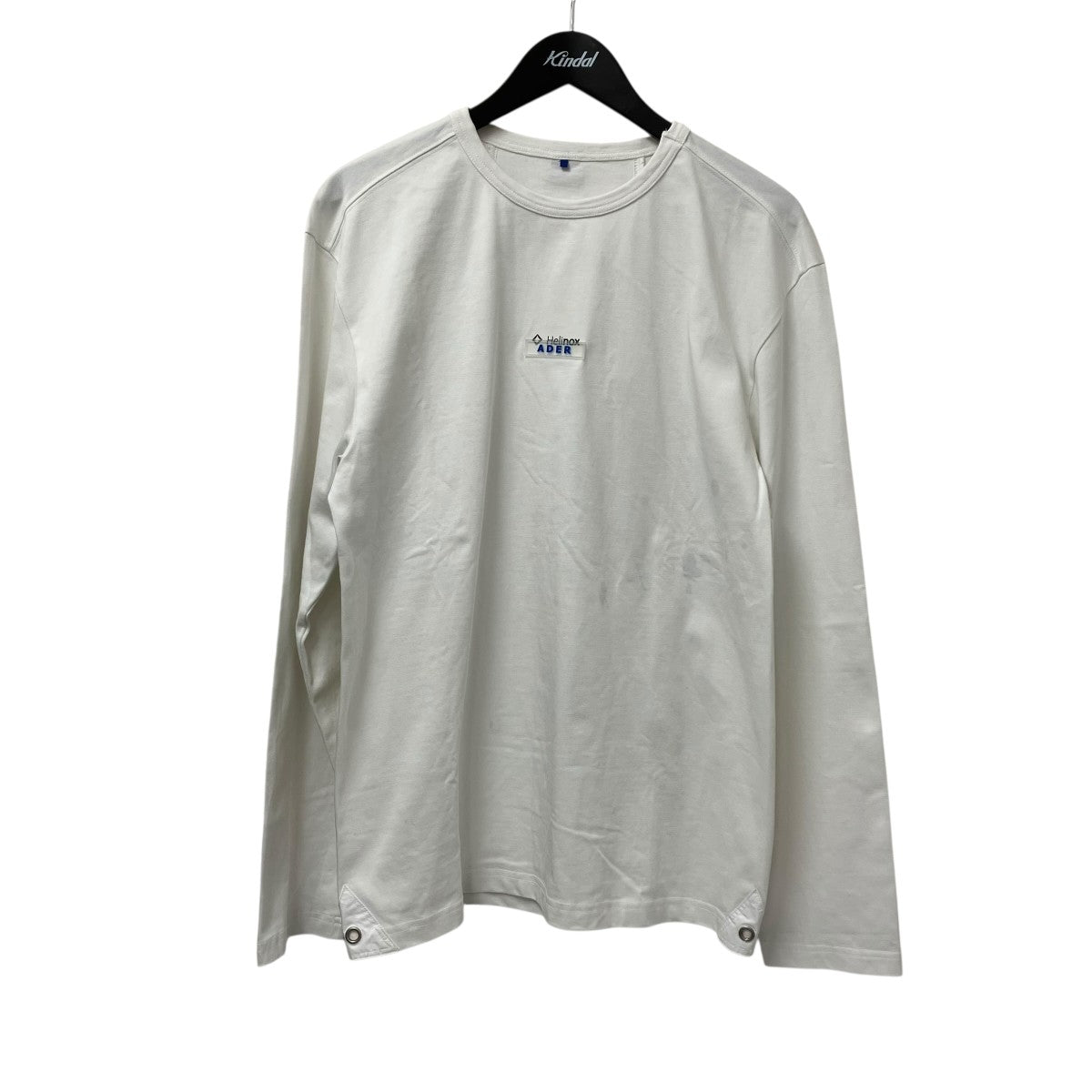 ADER error 21SSHelinoxロングスリーブTシャツBKHSSLT01WH1 古着・中古-1枚目のアイテム画像