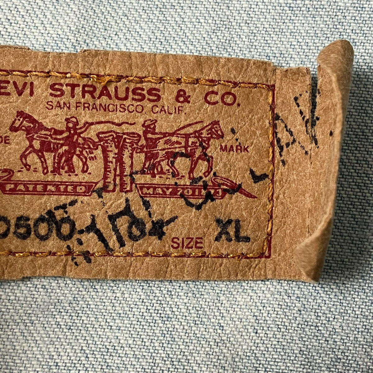 LEVI’S 70500デニムジャケット 古着・中古-6枚目のアイテム画像