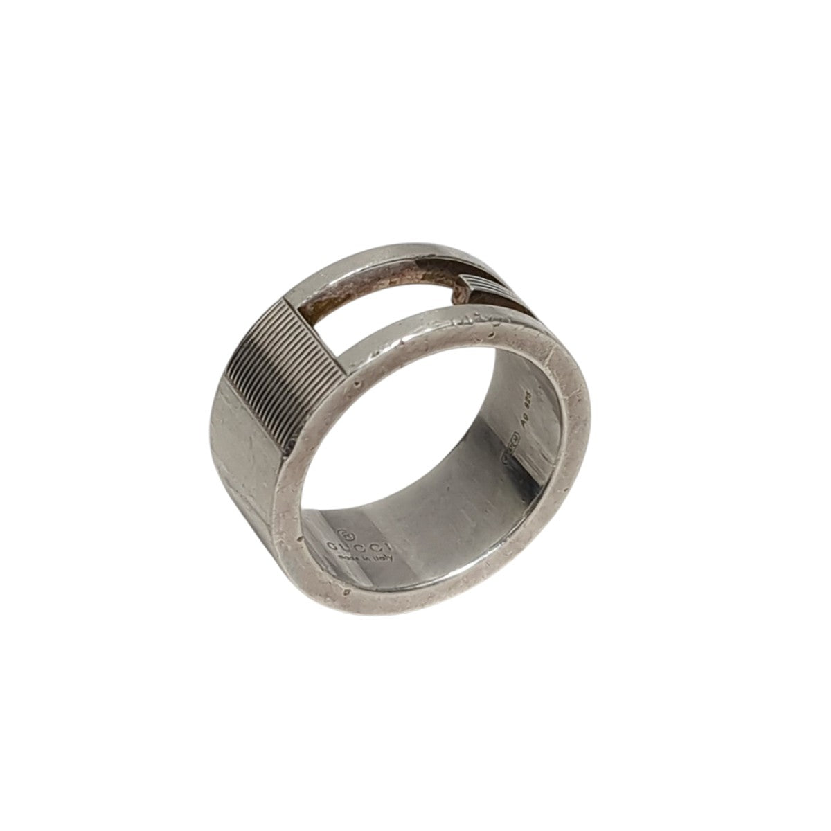 GUCCI(グッチ) Gロゴリングリング シルバー サイズ 9｜【公式