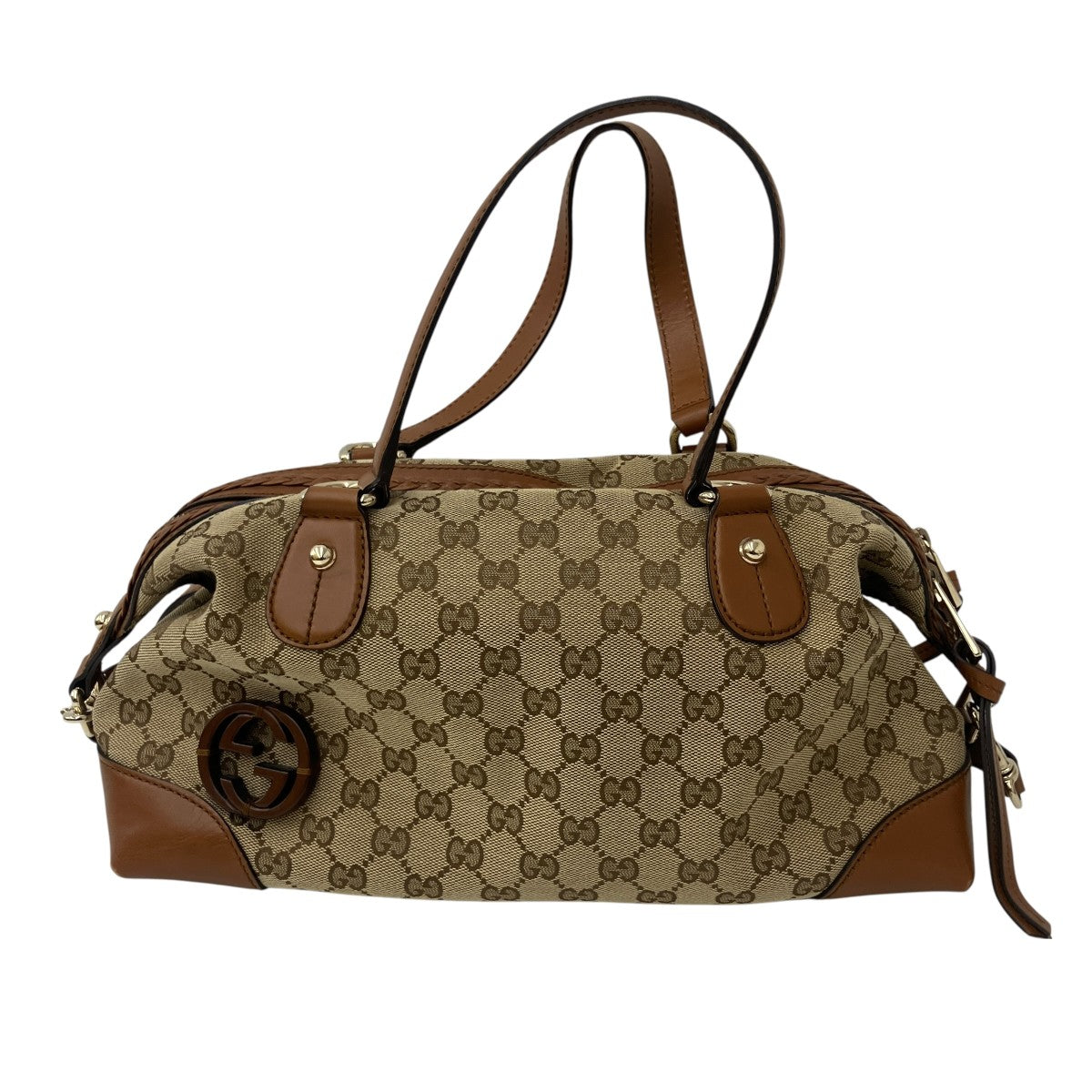 GUCCI ブリックレーンボストンバッグ296898 古着・中古-1枚目のアイテム画像