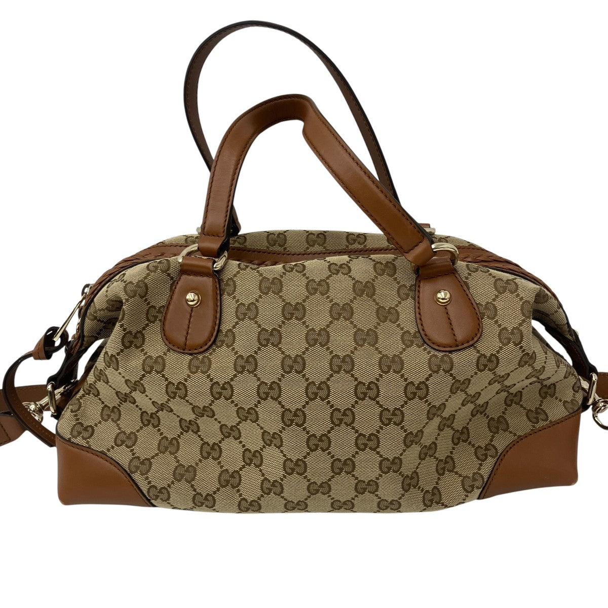 GUCCI ブリックレーンボストンバッグ296898 古着・中古-2枚目のアイテム画像