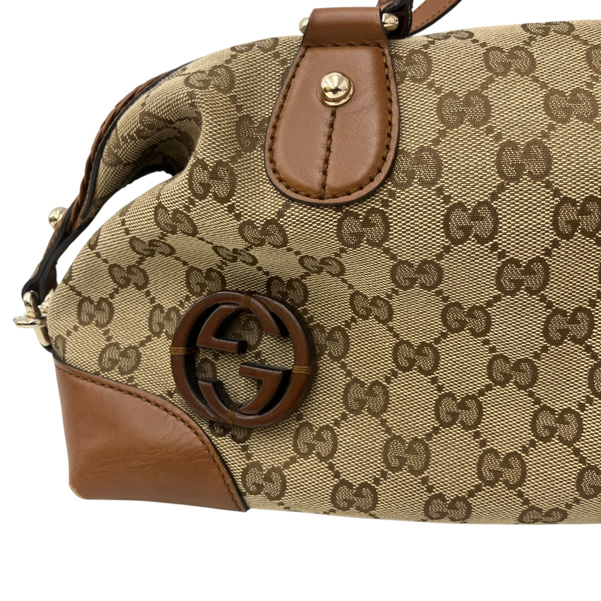 GUCCI ブリックレーンボストンバッグ296898 古着・中古-5枚目のアイテム画像