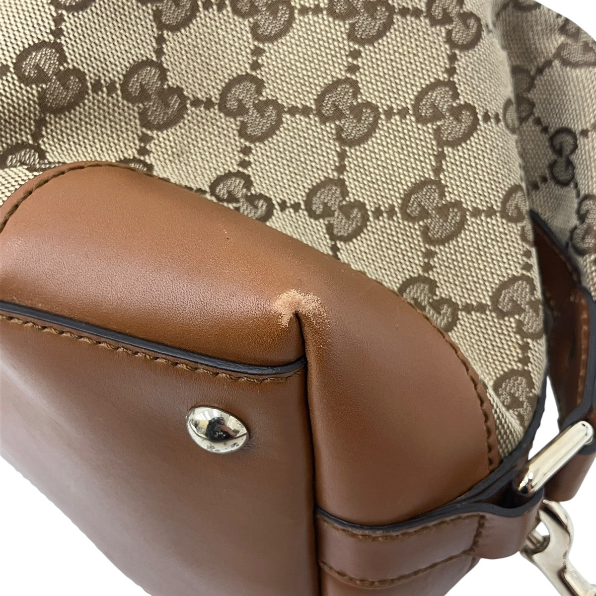 GUCCI ブリックレーンボストンバッグ296898 古着・中古-7枚目のアイテム画像