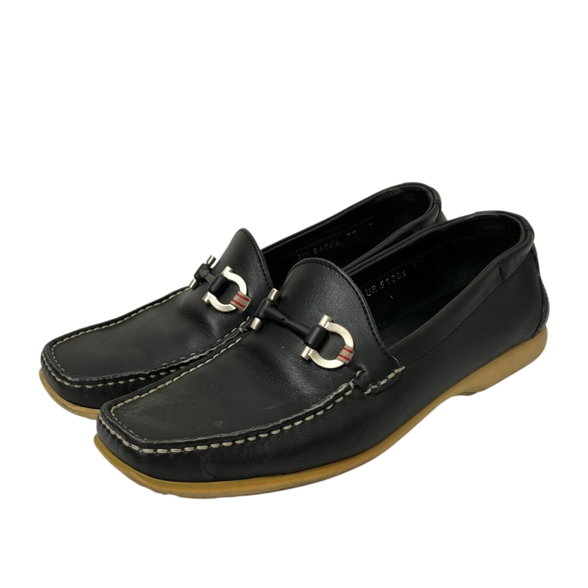 Salvatore Ferragamo 保存袋ドライビングシューズUR51806 古着・中古-1枚目のアイテム画像