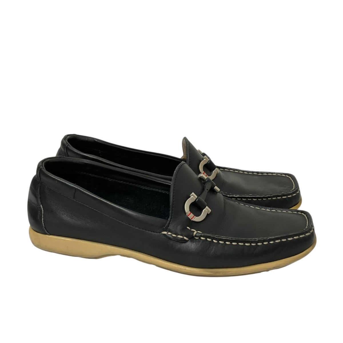 Salvatore Ferragamo 保存袋ドライビングシューズUR51806 古着・中古-4枚目のアイテム画像