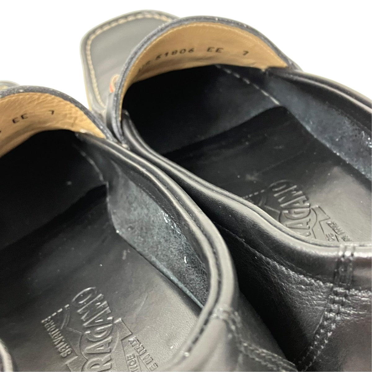 Salvatore Ferragamo 保存袋ドライビングシューズUR51806 古着・中古-6枚目のアイテム画像