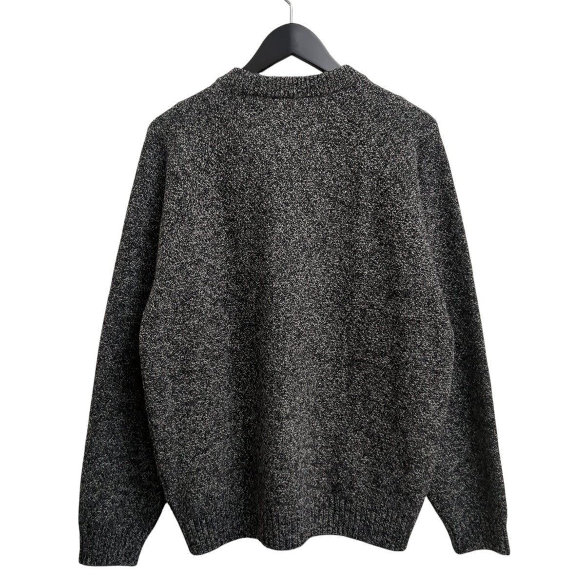 LAMBS WOOL C N SWEATER厚手ニット8019449