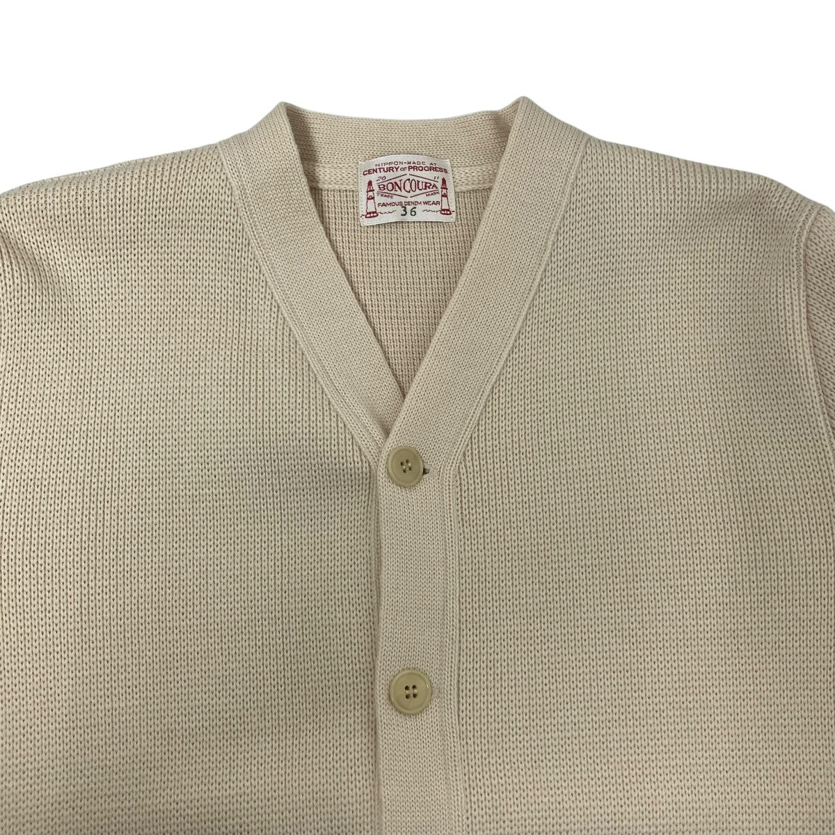 BONCOURA カーディガン 古着・中古-3枚目のアイテム画像