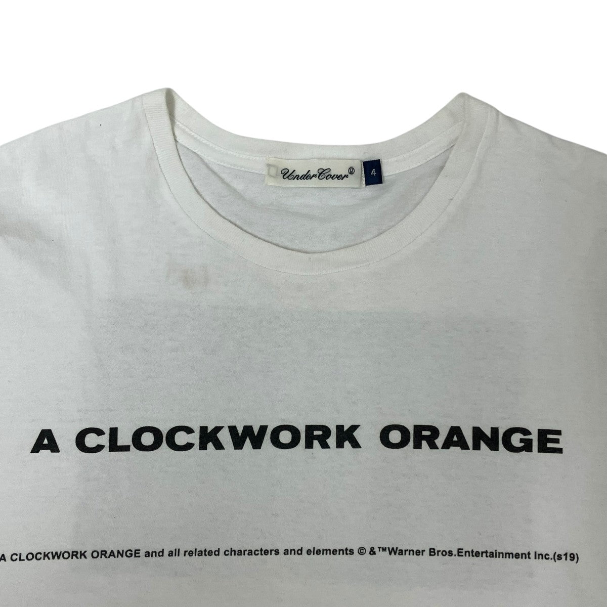 UNDERCOVER ×時計仕掛けのオレンジTシャツ 古着・中古-3枚目のアイテム画像