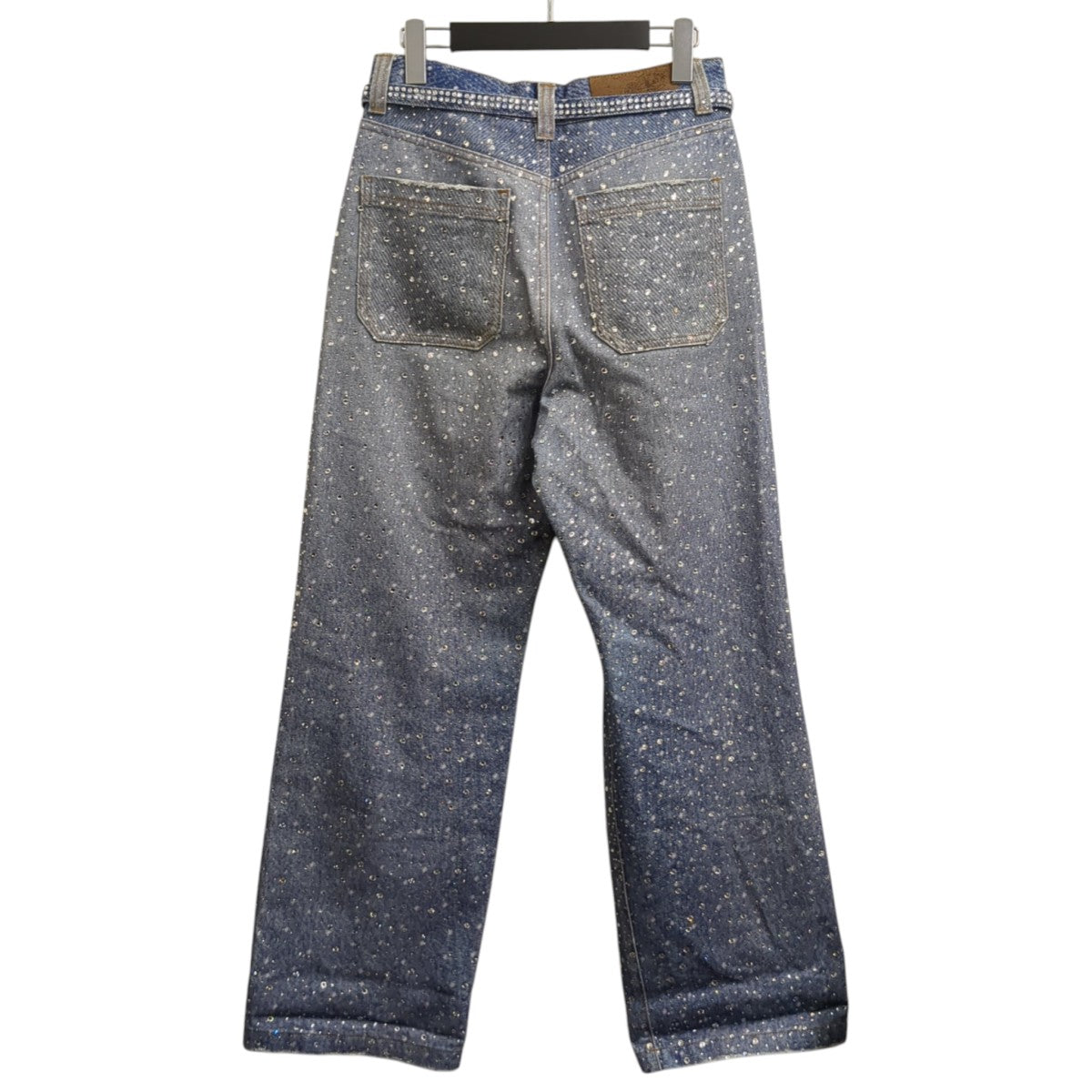 Birth Of Royal Child ラインストーンデニムパンツ 古着・中古-2枚目のアイテム画像