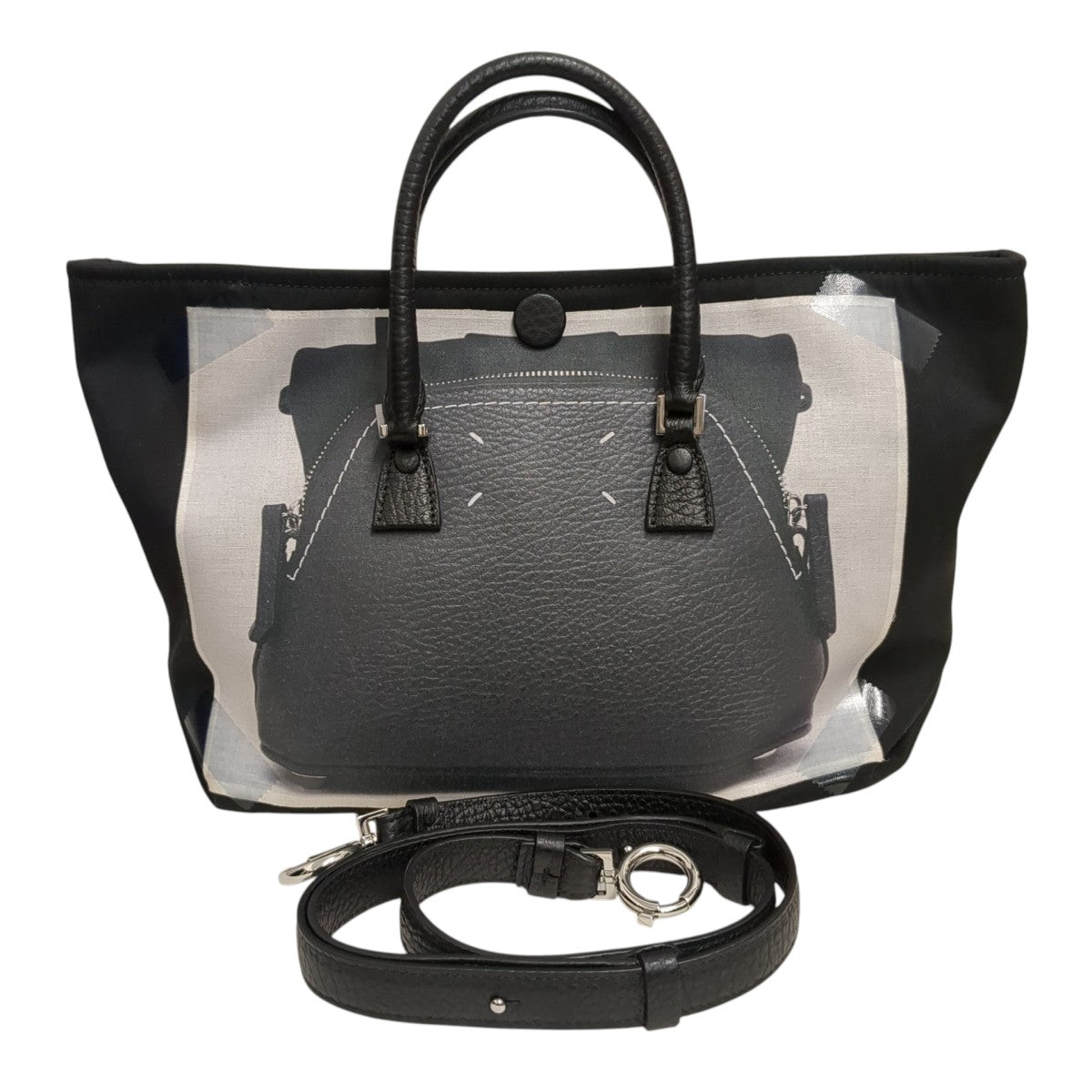 Maison Margiela ５AC トロンプルイユハンドバッグ 古着・中古-2枚目のアイテム画像
