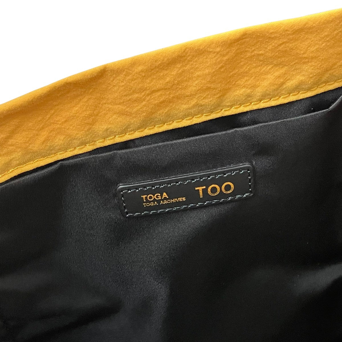 TOGA TOO(トーガトゥ) SQUARE TIP TOTE BAGトートバッグTZ252-AG934