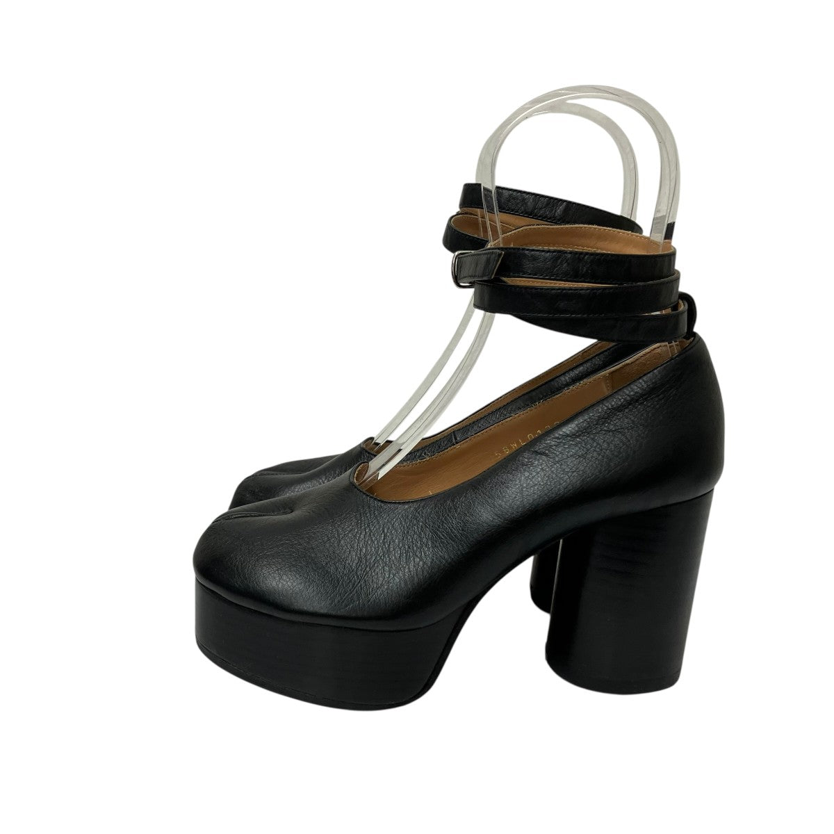 Maison Margiela タビ チャンキーヒールストラップパンプスS58WL0122 古着・中古-2枚目のアイテム画像