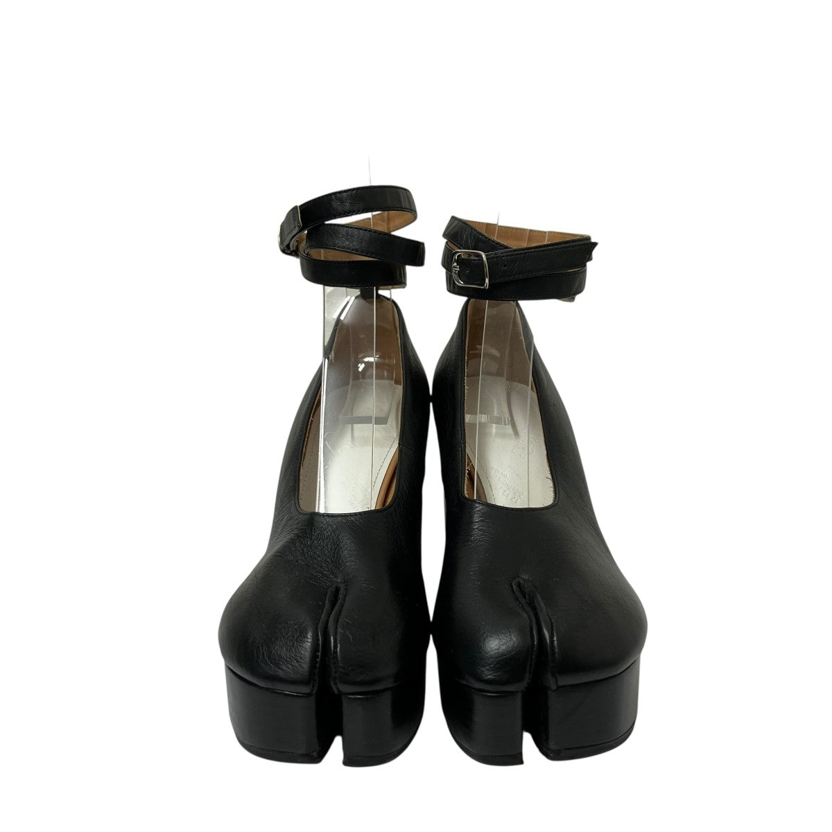 Maison Margiela タビ チャンキーヒールストラップパンプスS58WL0122 古着・中古-5枚目のアイテム画像