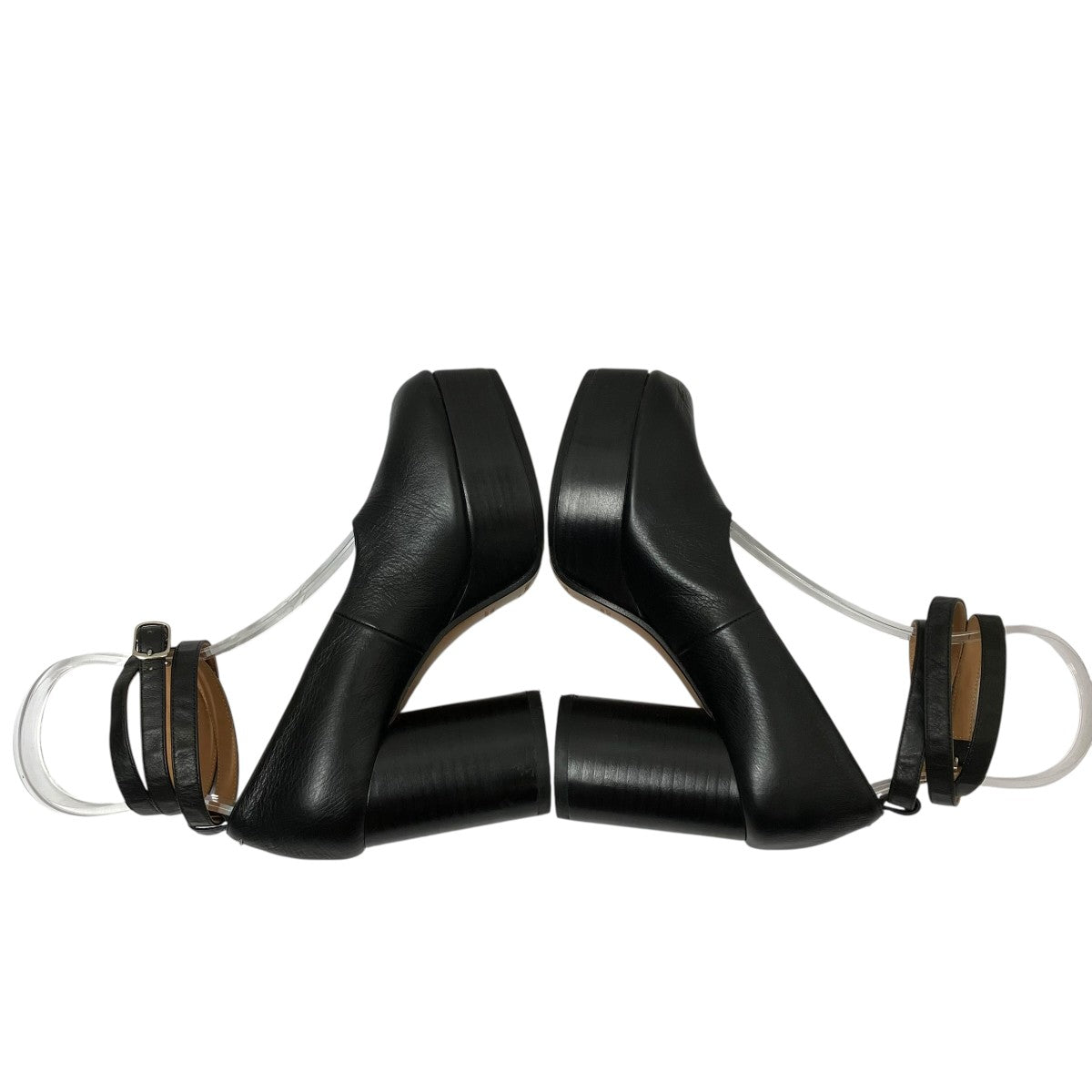 Maison Margiela タビ チャンキーヒールストラップパンプスS58WL0122 古着・中古-7枚目のアイテム画像