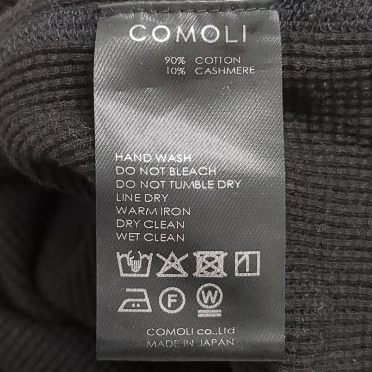 COMOLI 25AWサーマルカットソーC03-05018 古着・中古-8枚目のアイテム画像