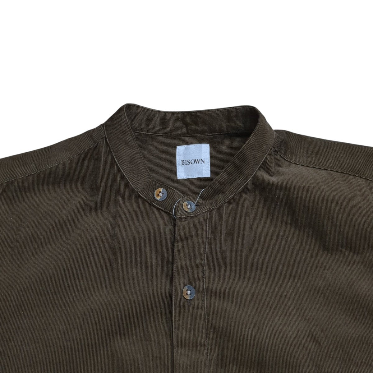BISOWN CORDUROY TYROLEAN SHIRTSコーデュロイシャツ25W-BIS-SH31 古着・中古-3枚目のアイテム画像