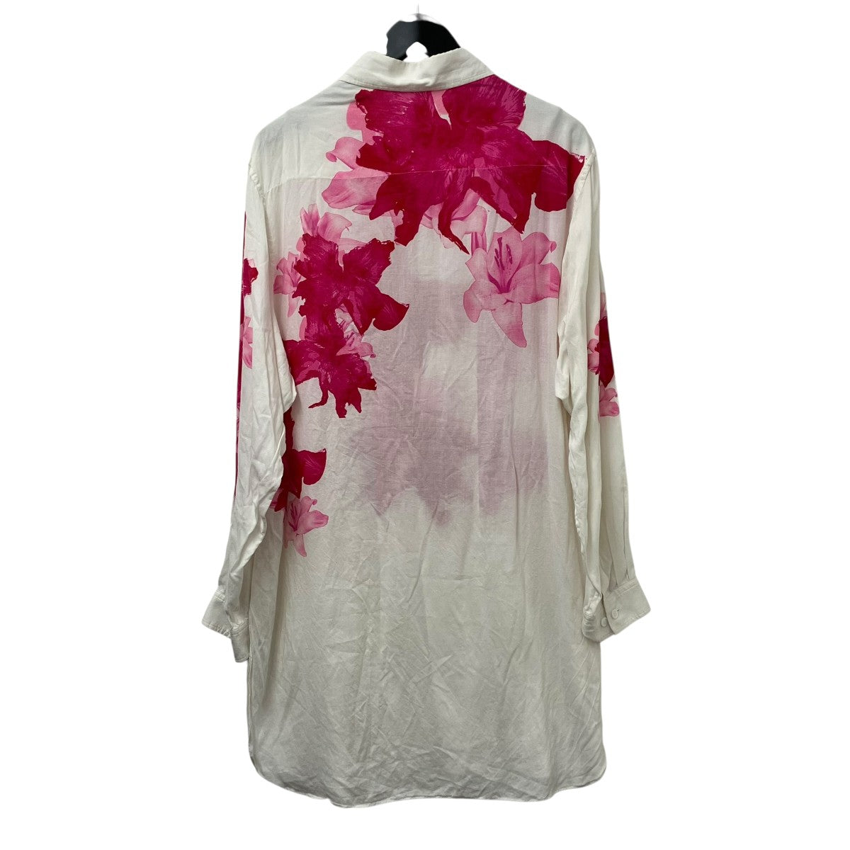 Yohji Yamamoto pour homme 24AWPINK FLOWERロングシャツHO-B76-219 古着・中古-2枚目のアイテム画像