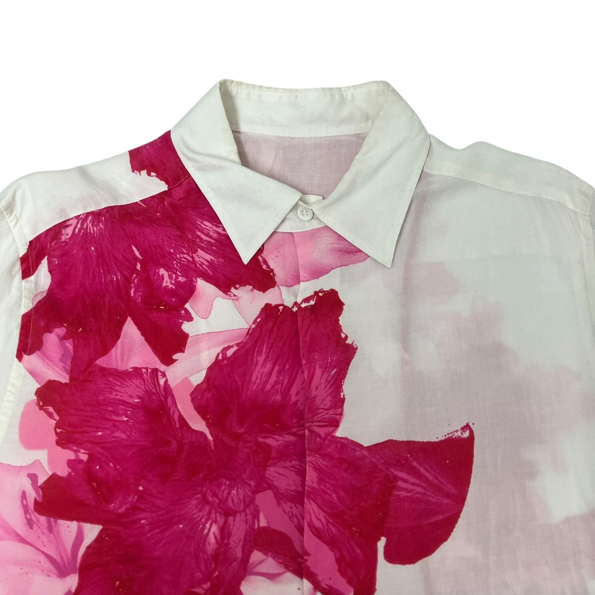 Yohji Yamamoto pour homme 24AWPINK FLOWERロングシャツHO-B76-219 古着・中古-3枚目のアイテム画像