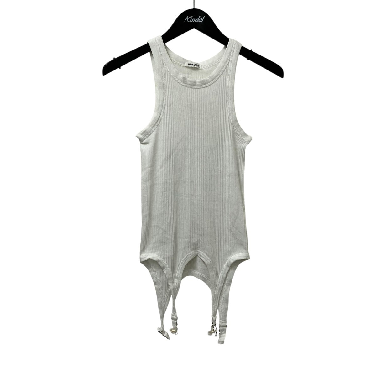 FUMIKA UCHIDA Needle Drawing Garter Tank TopタンクトップFU-Vsp-UW003 古着・中古-1枚目のアイテム画像