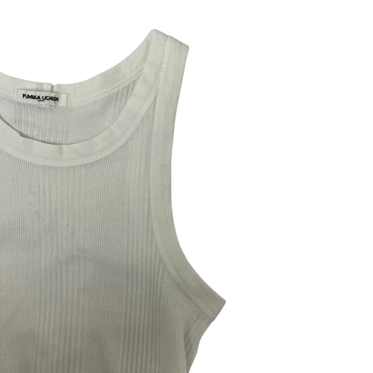 FUMIKA UCHIDA Needle Drawing Garter Tank TopタンクトップFU-Vsp-UW003 古着・中古-5枚目のアイテム画像