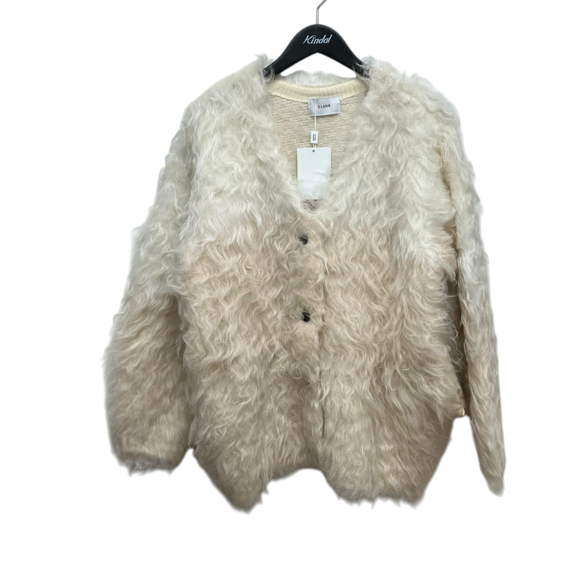 CLANE COLOR SHAGGY KNIT CARDIGANカーディガン19106-2152 古着・中古-1枚目のアイテム画像