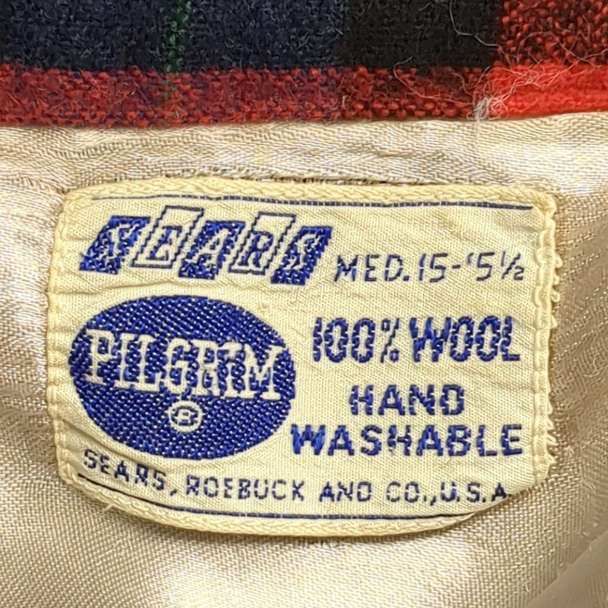 60s Pilgrimチェックシャツ