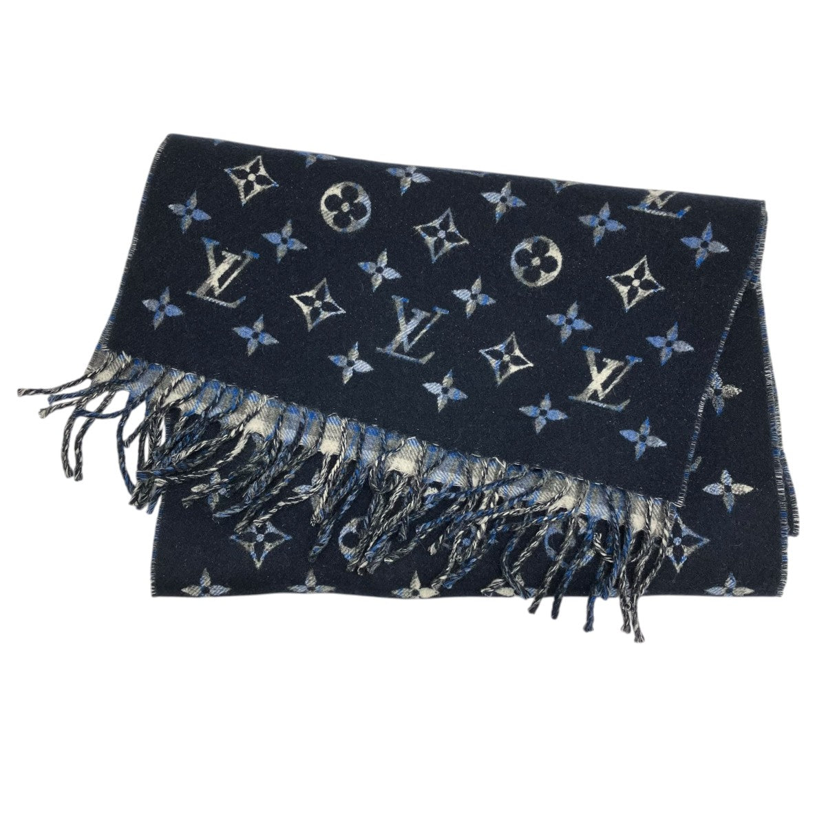 LOUIS VUITTON マフラーM71348 古着・中古-1枚目のアイテム画像
