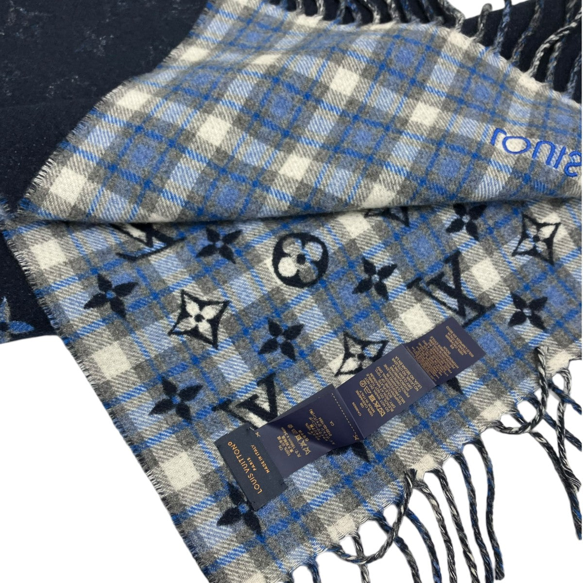 LOUIS VUITTON マフラーM71348 古着・中古-4枚目のアイテム画像