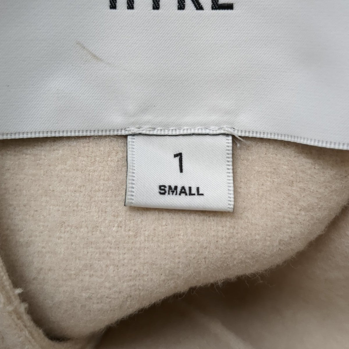 HYKE MELTON HOODED WORK JACKETフーデッドジャケット242-17474 古着・中古-8枚目のアイテム画像