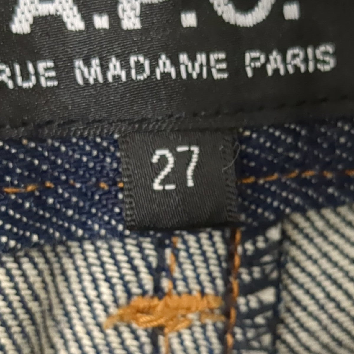 A．P．C． デニムパンツ 古着・中古-7枚目のアイテム画像