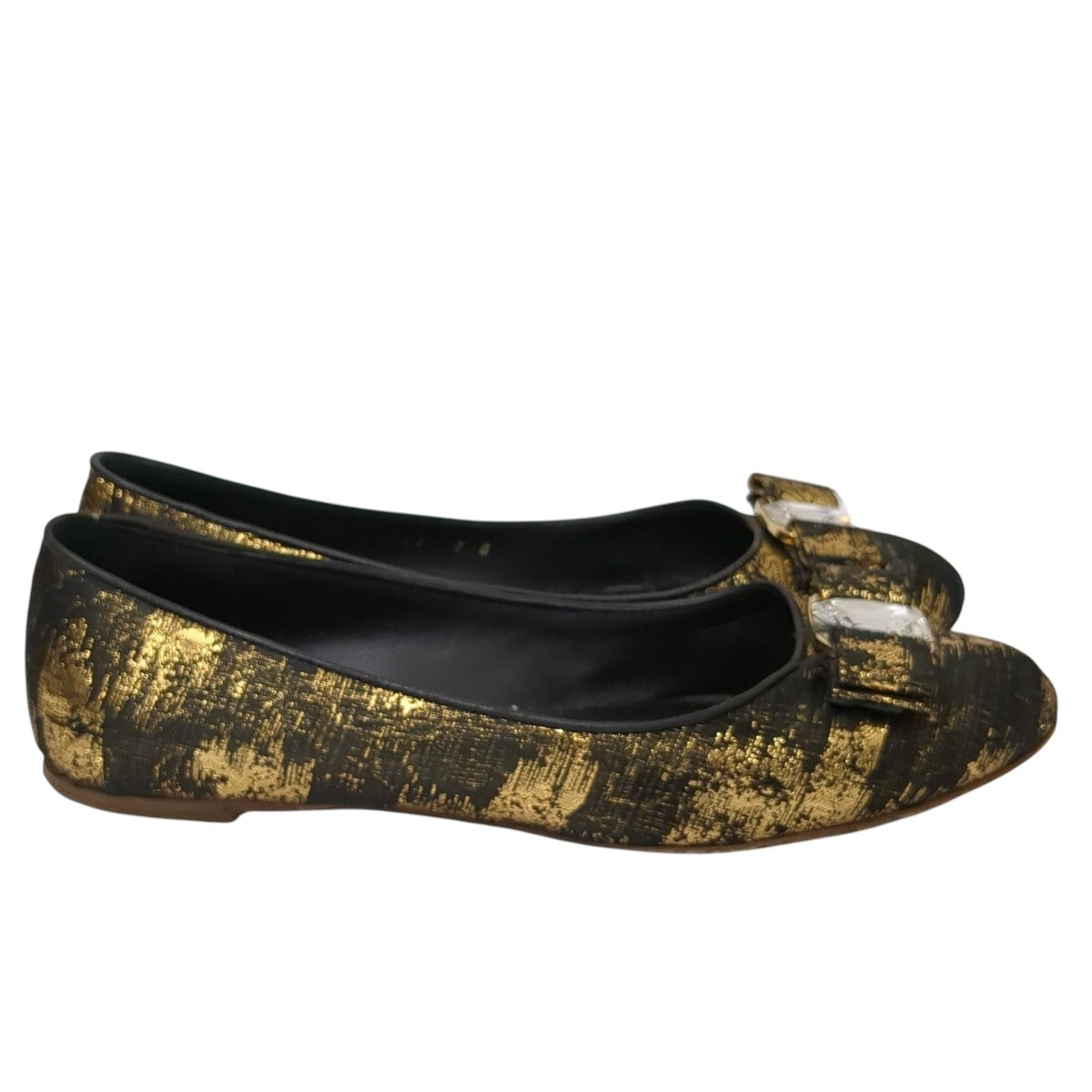 Salvatore Ferragamo フラットパンプス 古着・中古-4枚目のアイテム画像