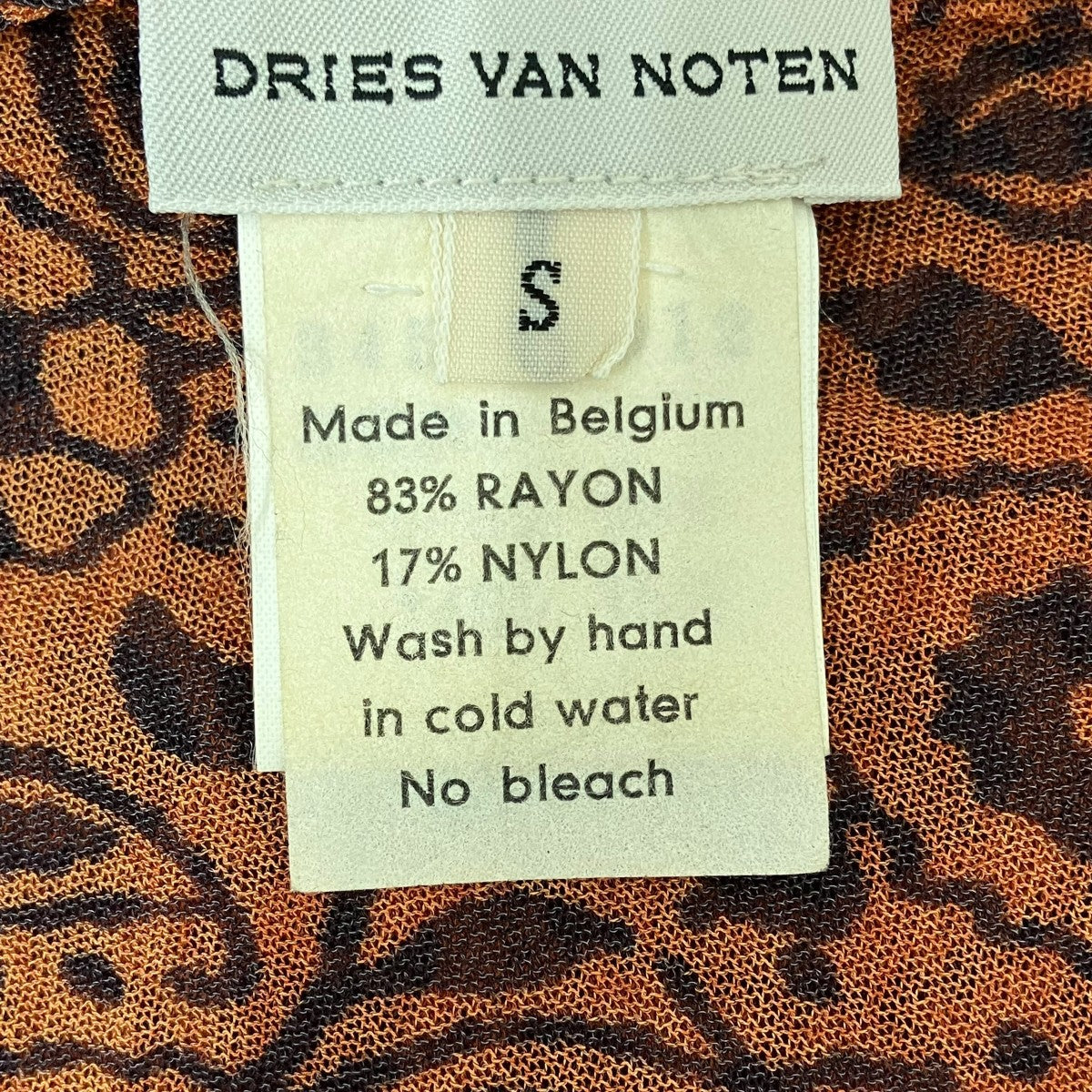 DRIES VAN NOTEN ノースリーブカットソー3455-7012 古着・中古-6枚目のアイテム画像