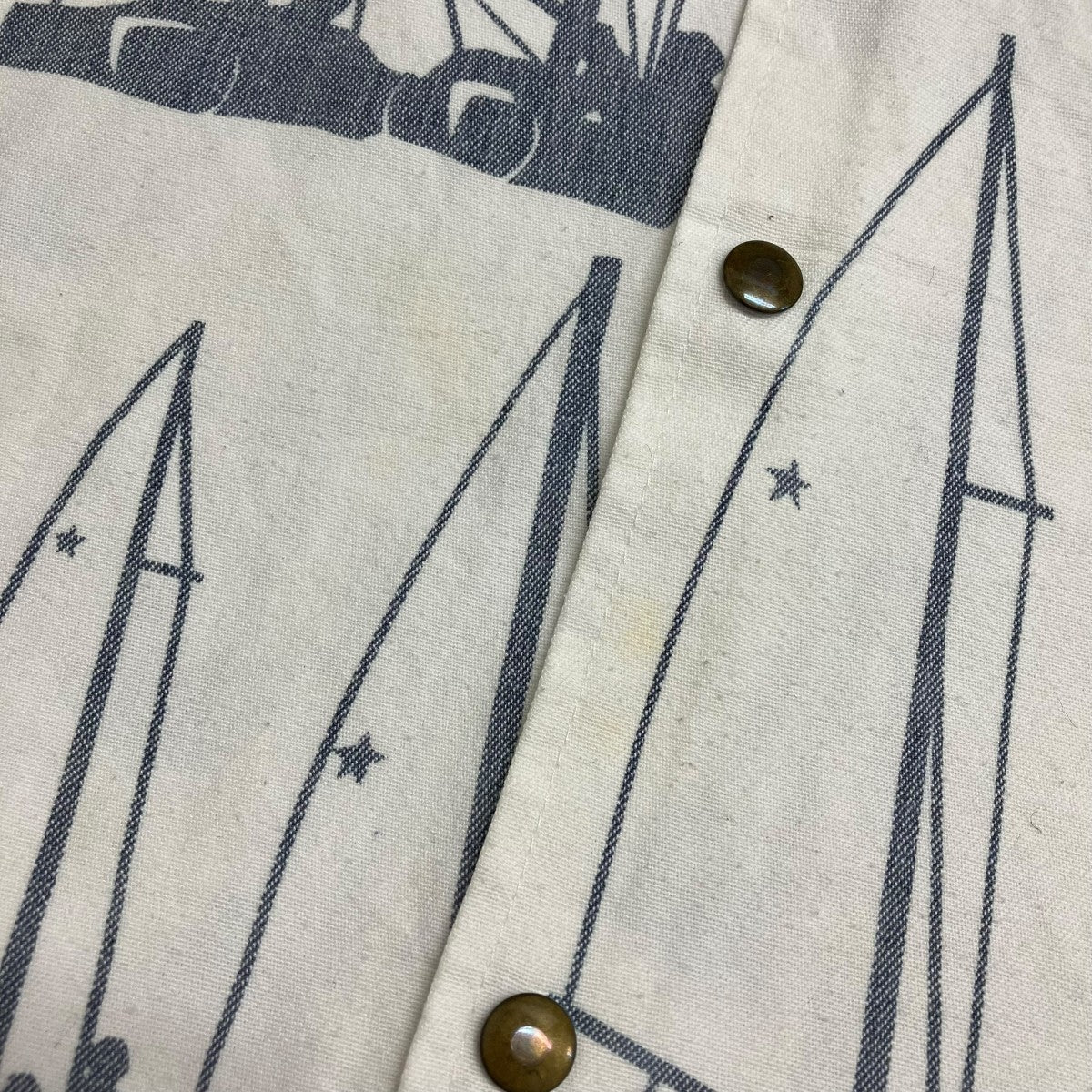VINTAGE 80s〜90s MICHIGAN RAGフーデッドジャケット 古着・中古-7枚目のアイテム画像