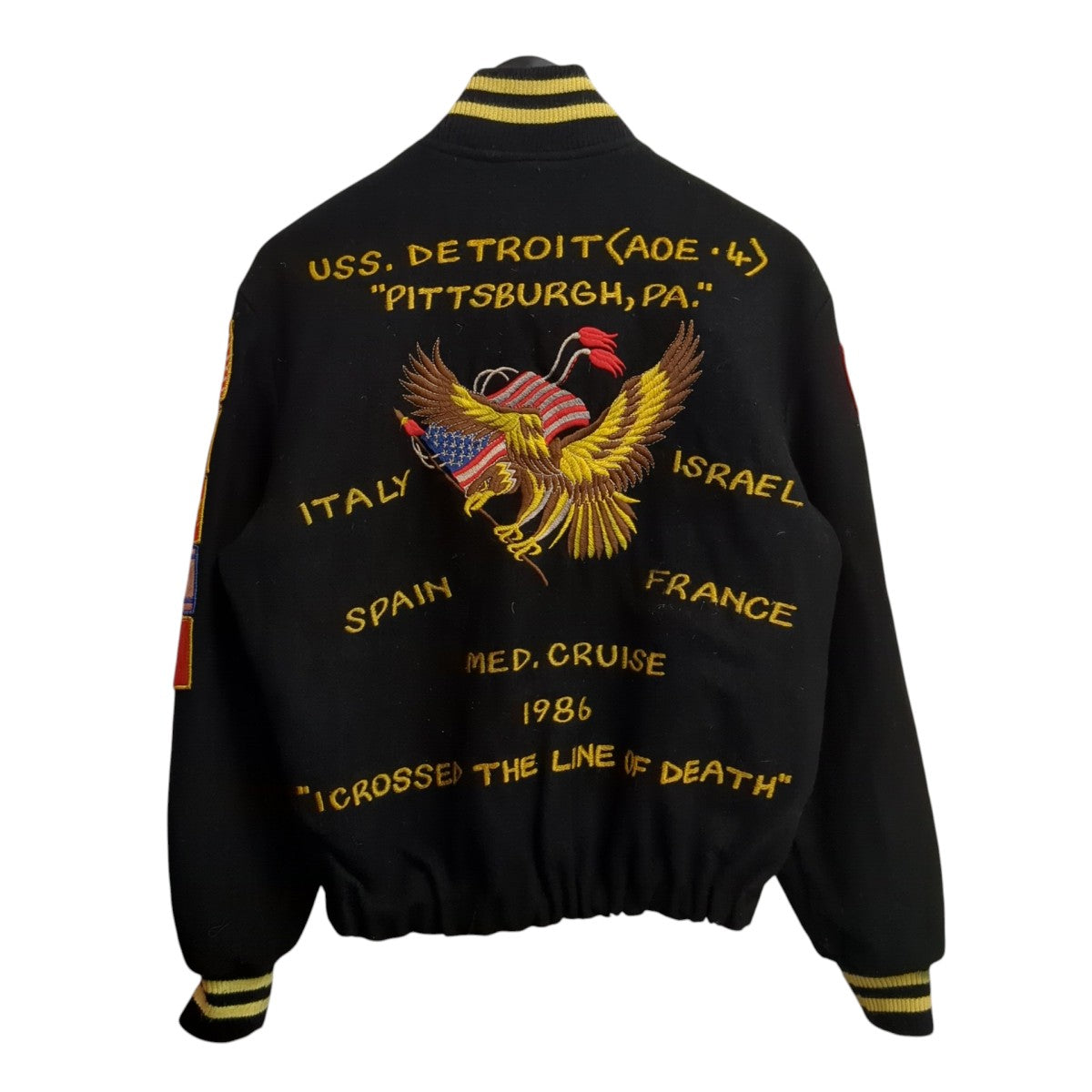 VINTAGE 80s US NAVYジャケット 古着・中古-3枚目のアイテム画像