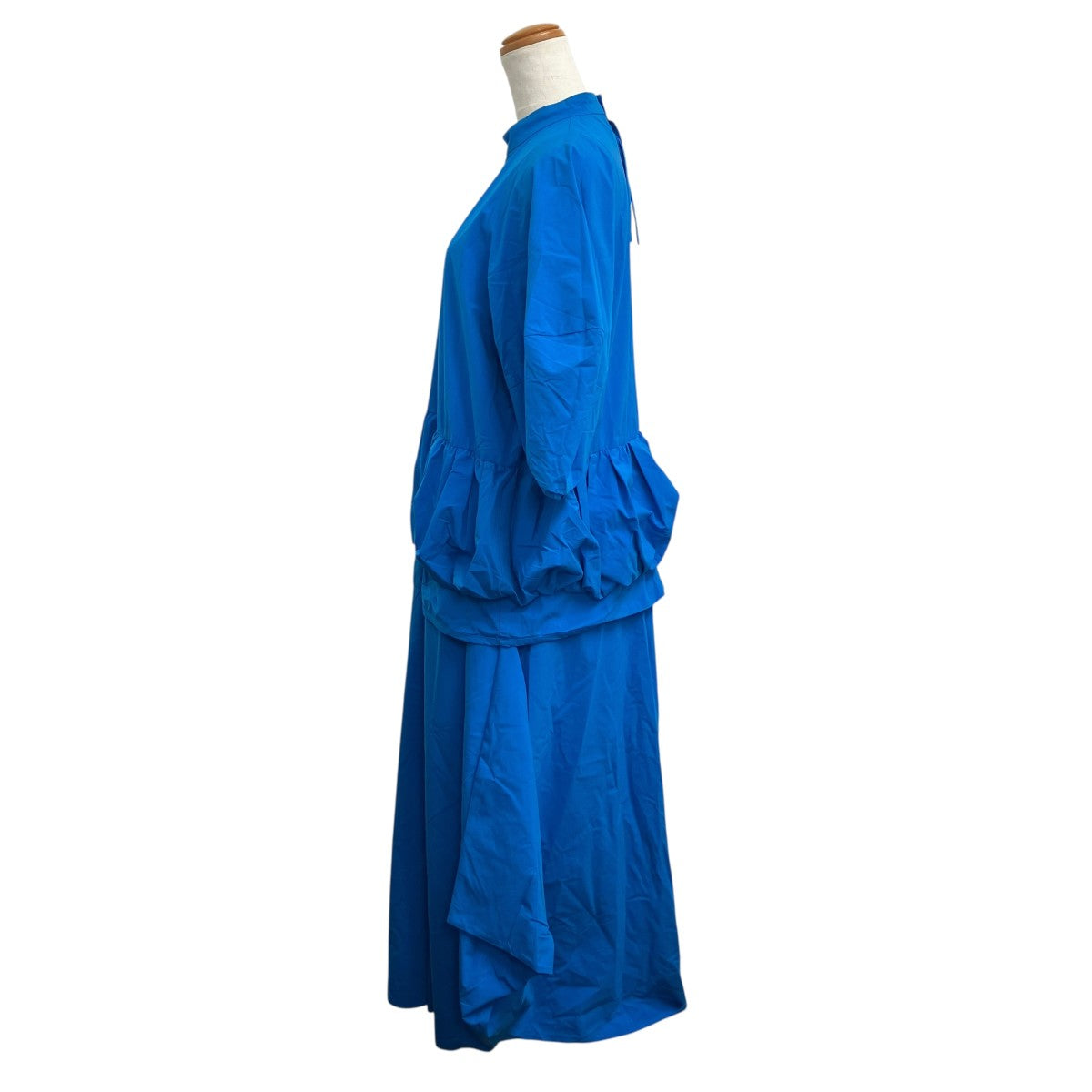 nagonstans tuck gather flare dressワンピース470HA833-0030 古着・中古-2枚目のアイテム画像