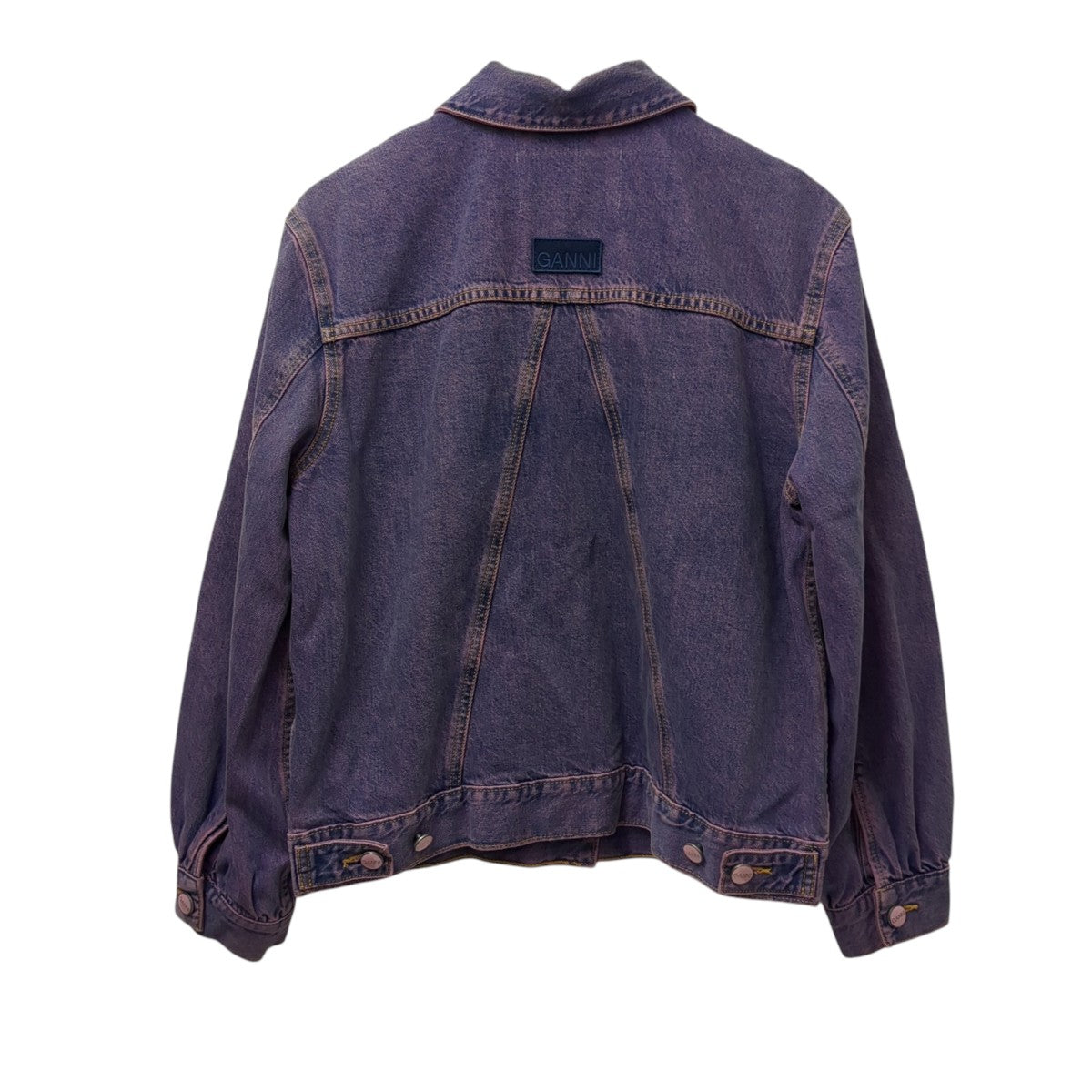 Ganni(ガニー) オーバーダイブリーチジャケットデニムジャケット