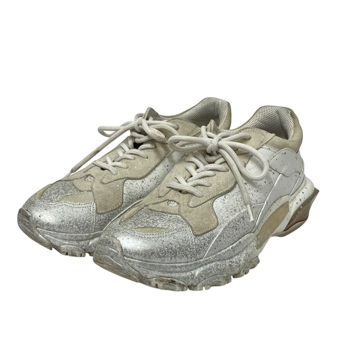 VALENTINO GARAVANI スプレーペイントスニーカーTQB21Y0 古着・中古-1枚目のアイテム画像